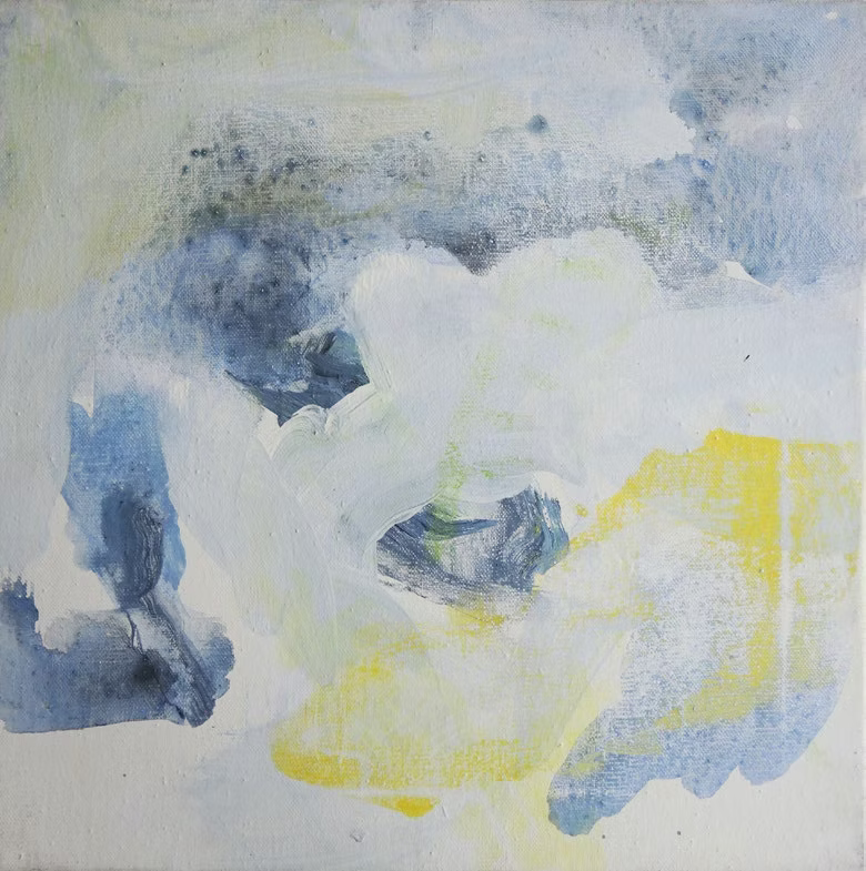 PAINTING - ÉLÉMENTS NATUREL - ÉCLIPSE 1