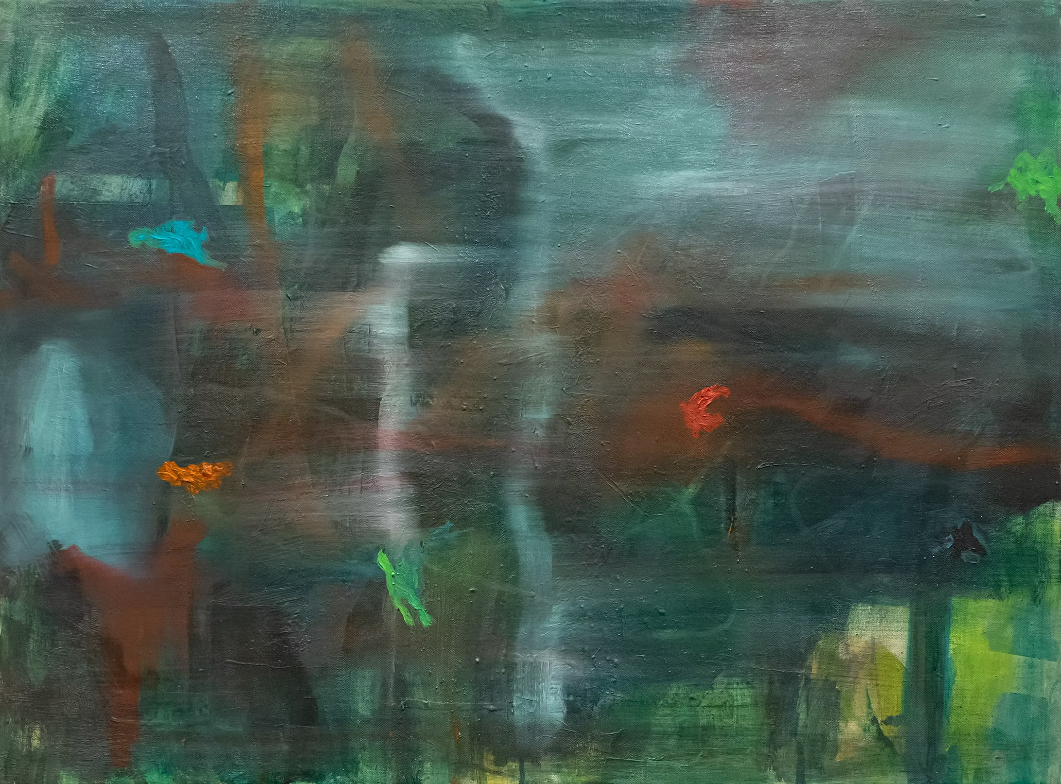 PAINTING - ENERGY FIELDS - 1