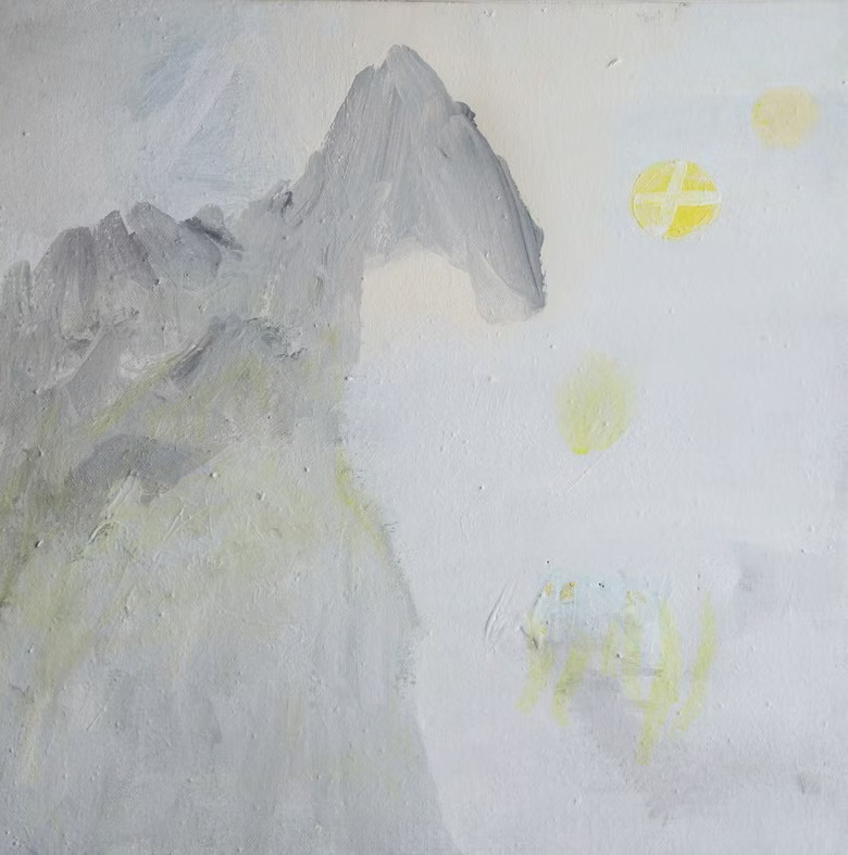 PAINTING - ÉLÉMENTS NATUREL - ÉCLIPSE 4