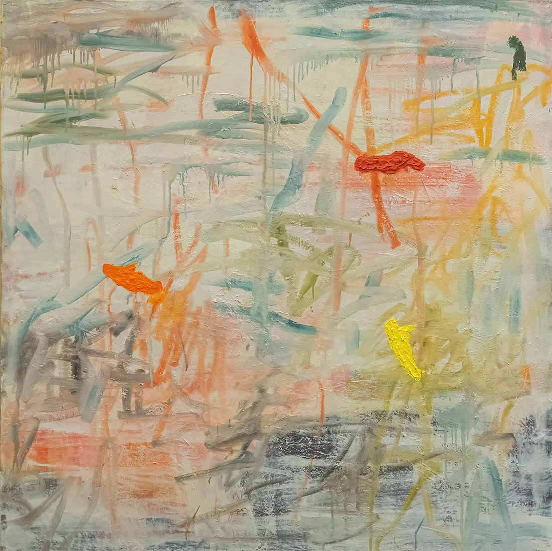 PAINTING - ENERGY FIELDS - SANS TITRE