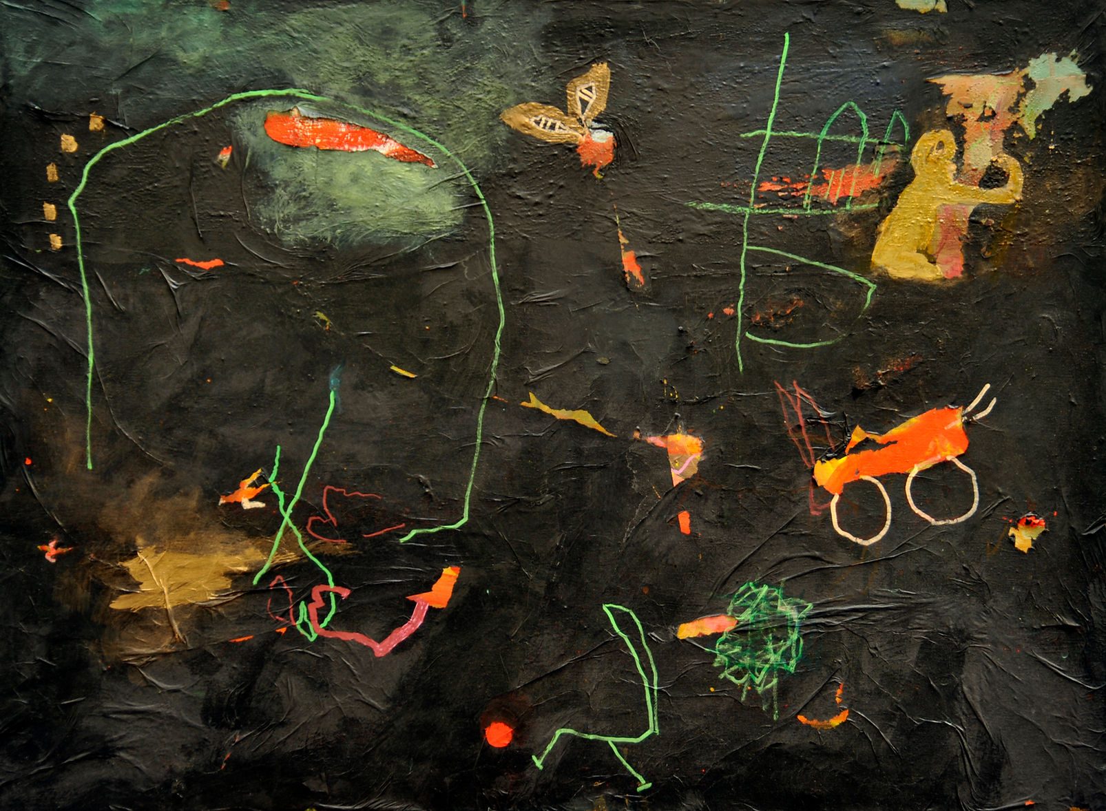 PAINTING - MÉTAMORPHOSES - LA FORÊT URBAINE