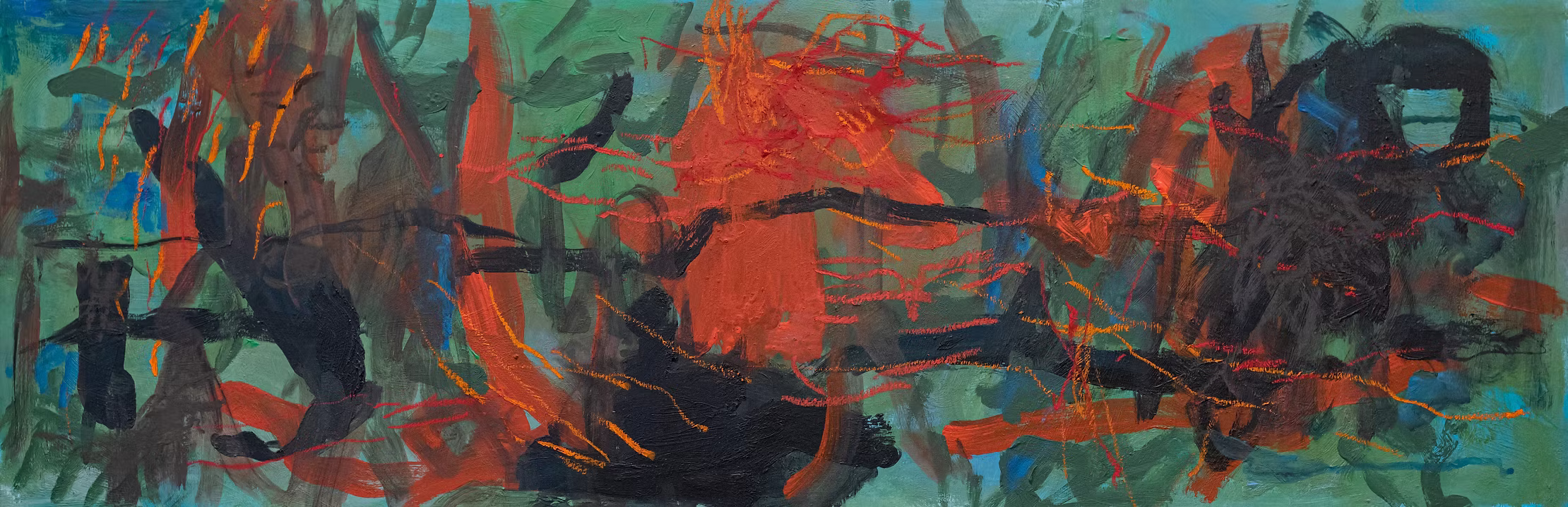 PAINTING - FORÊTS - DANSE