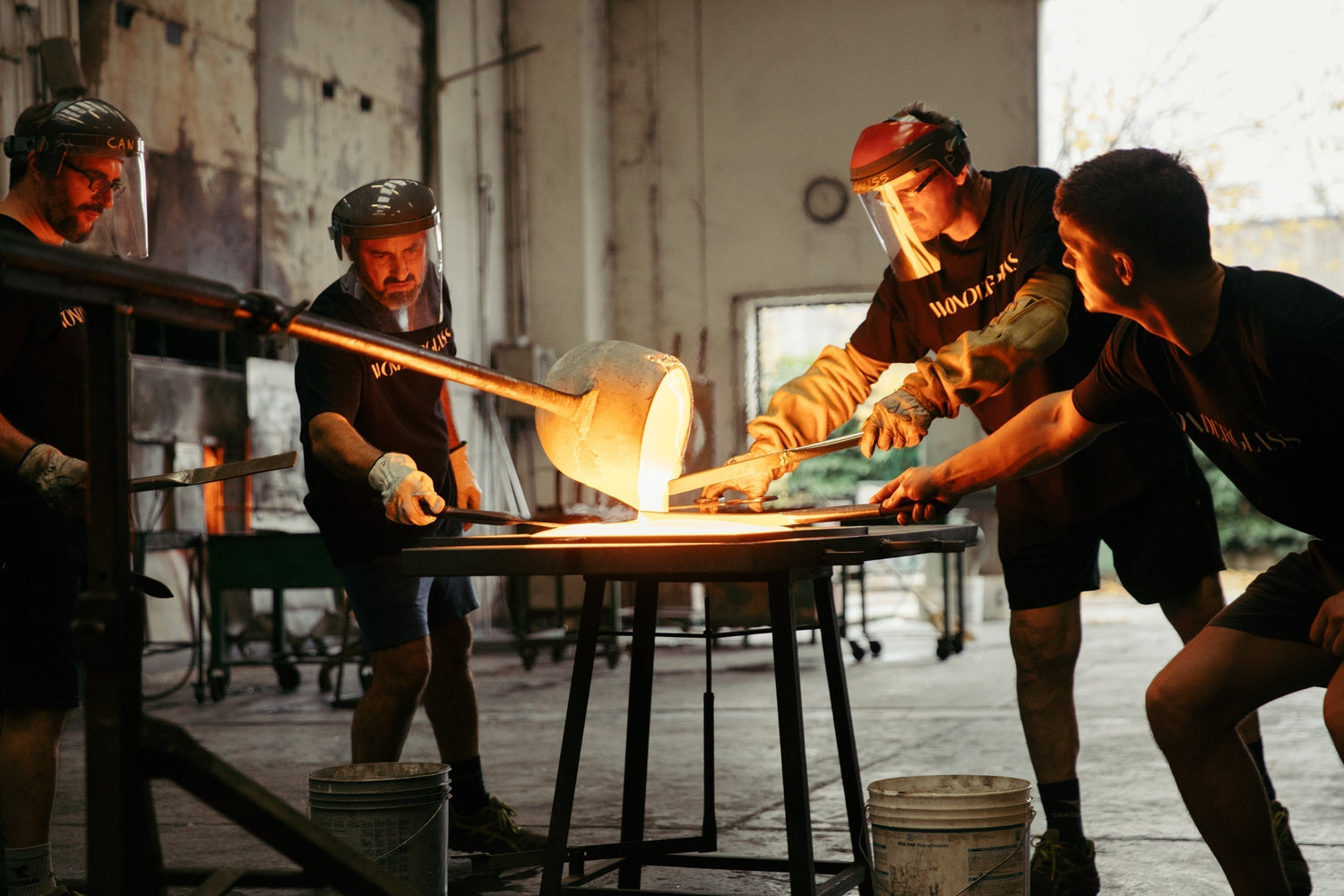 WonderGlass: Venetian craft as live material