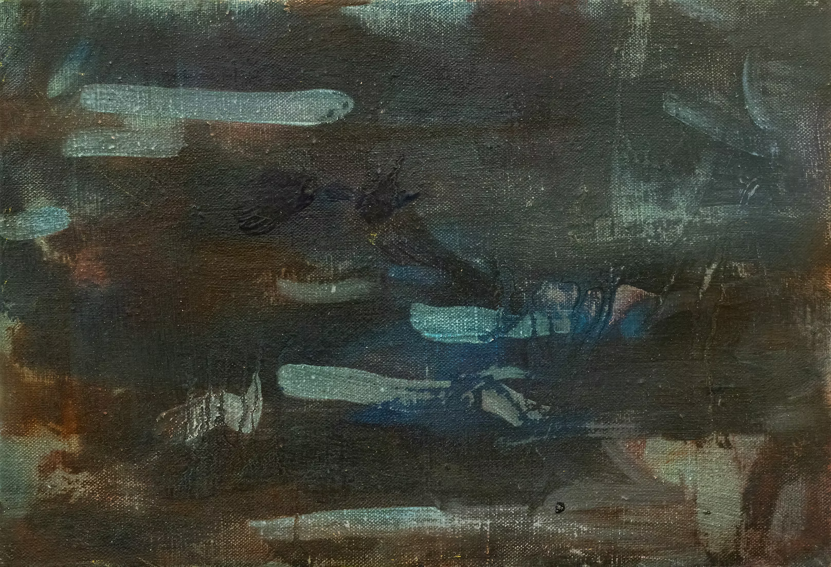 PAINTING - FORÊTS - TRACES 4