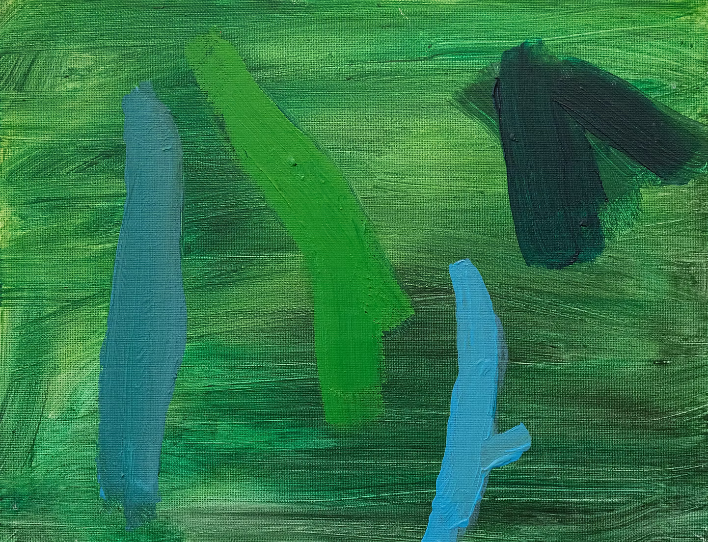 PAINTING - FORÊTS - TRACES 7