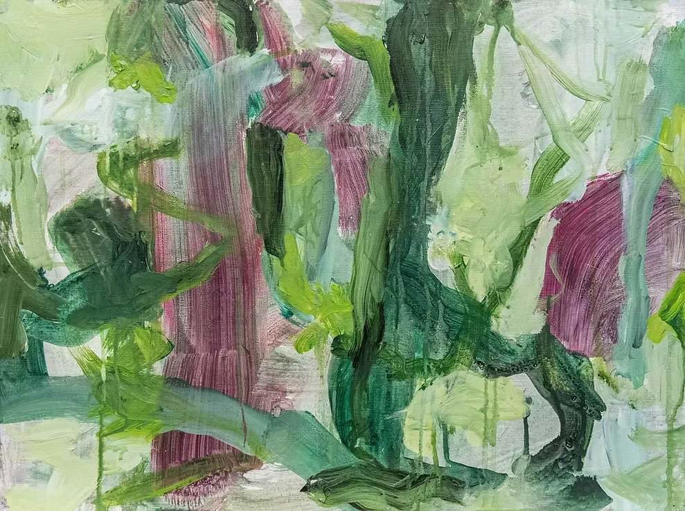 PAINTING - FORÊTS - APRÈS LA PLUIE 4