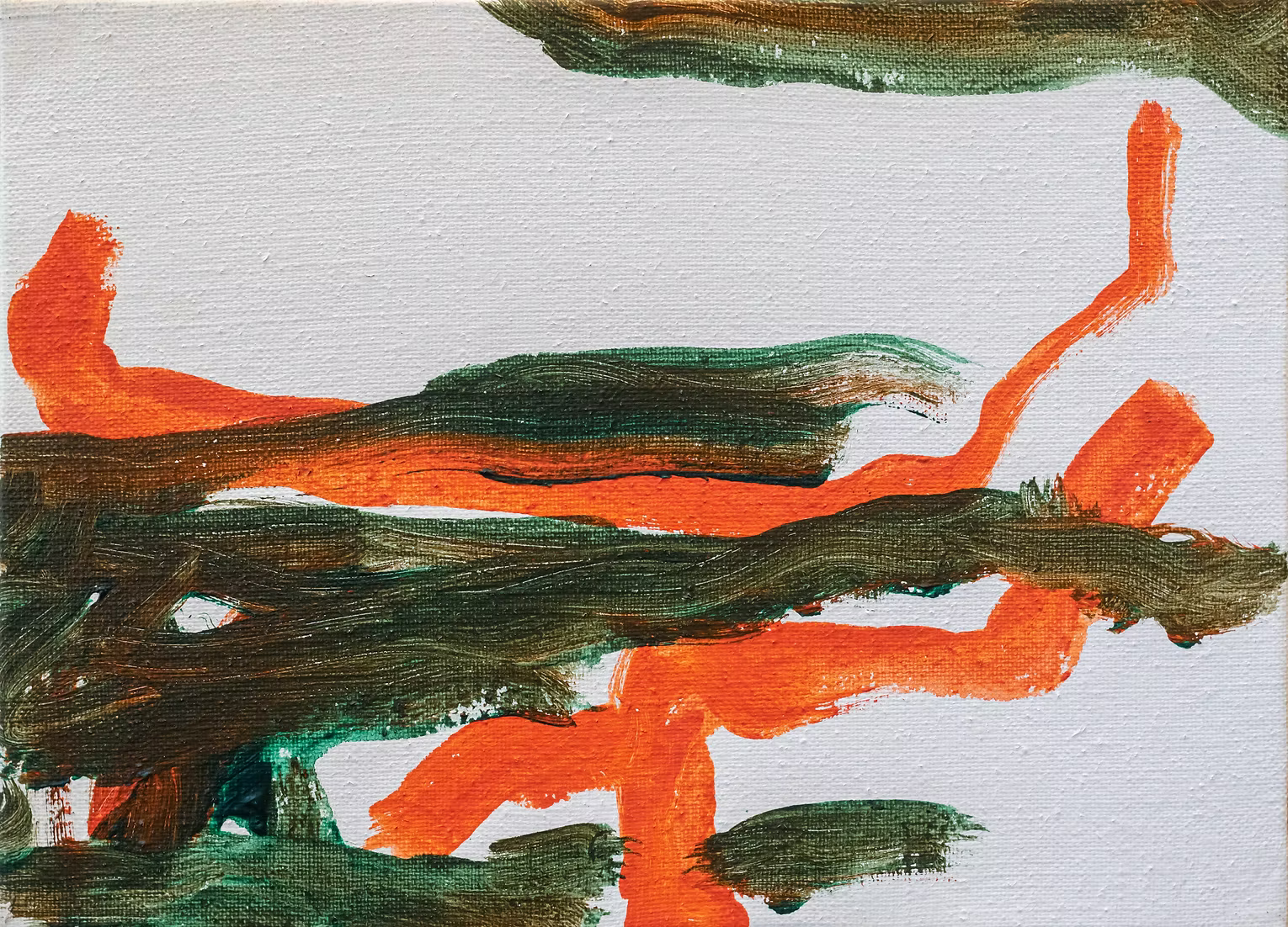 PAINTING - ÉLÉMENTS NATUREL - POUSSE 3