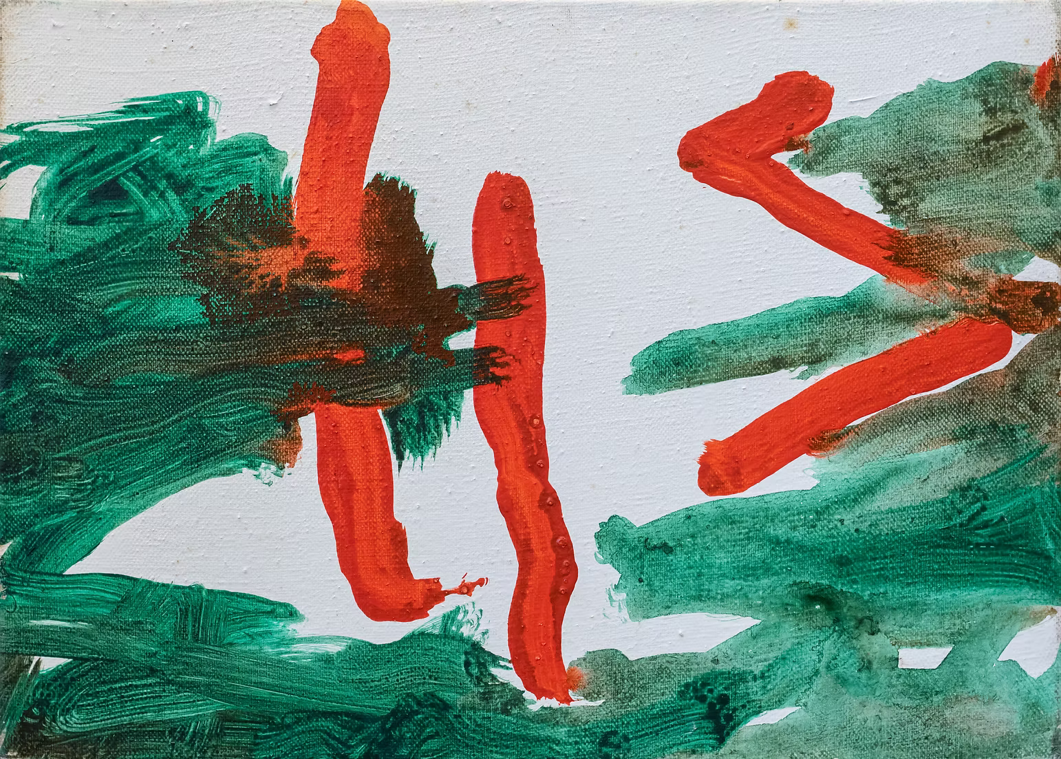 PAINTING - ÉLÉMENTS NATUREL - POUSSE 6