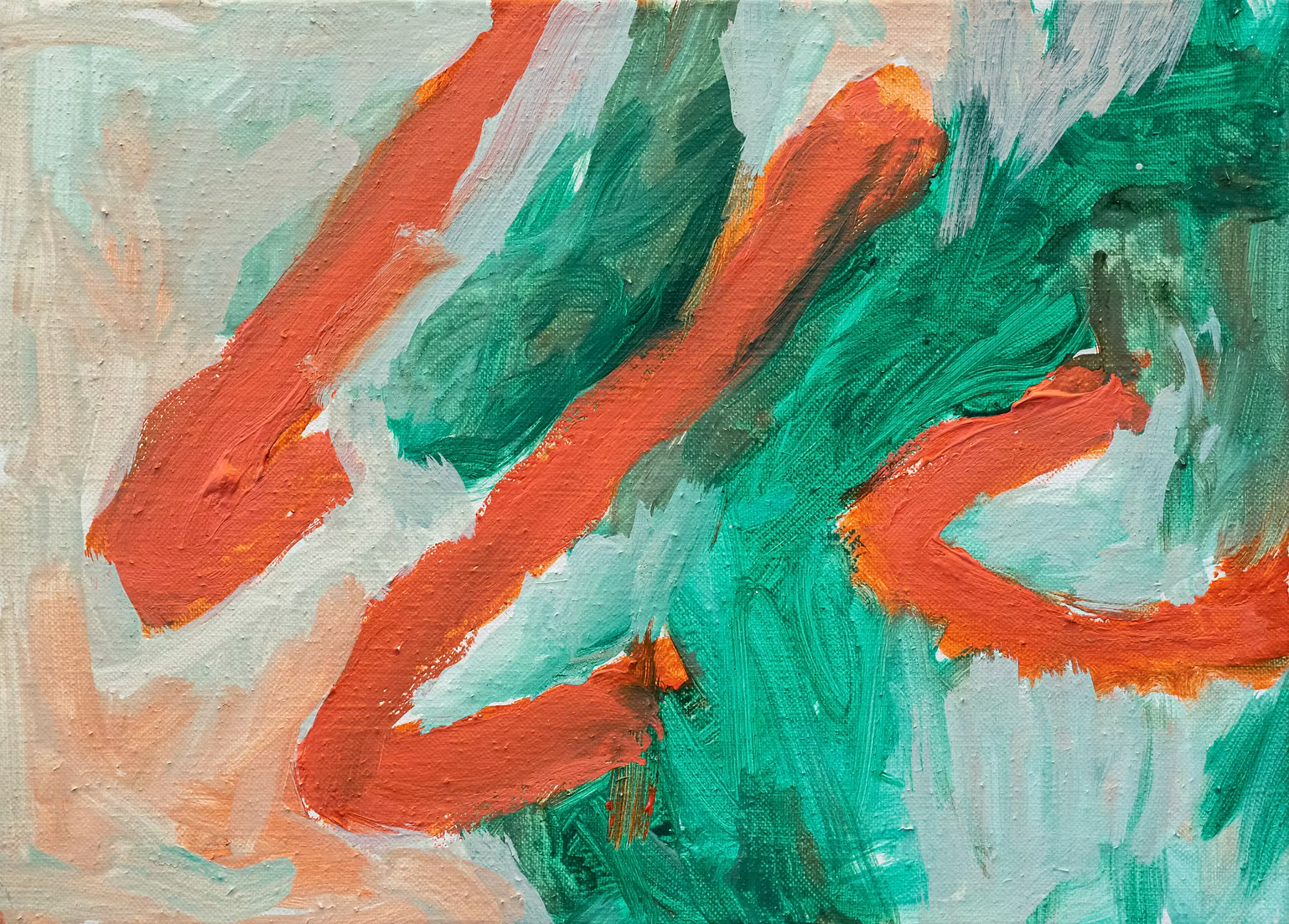 PAINTING - ÉLÉMENTS NATUREL - POUSSE 7