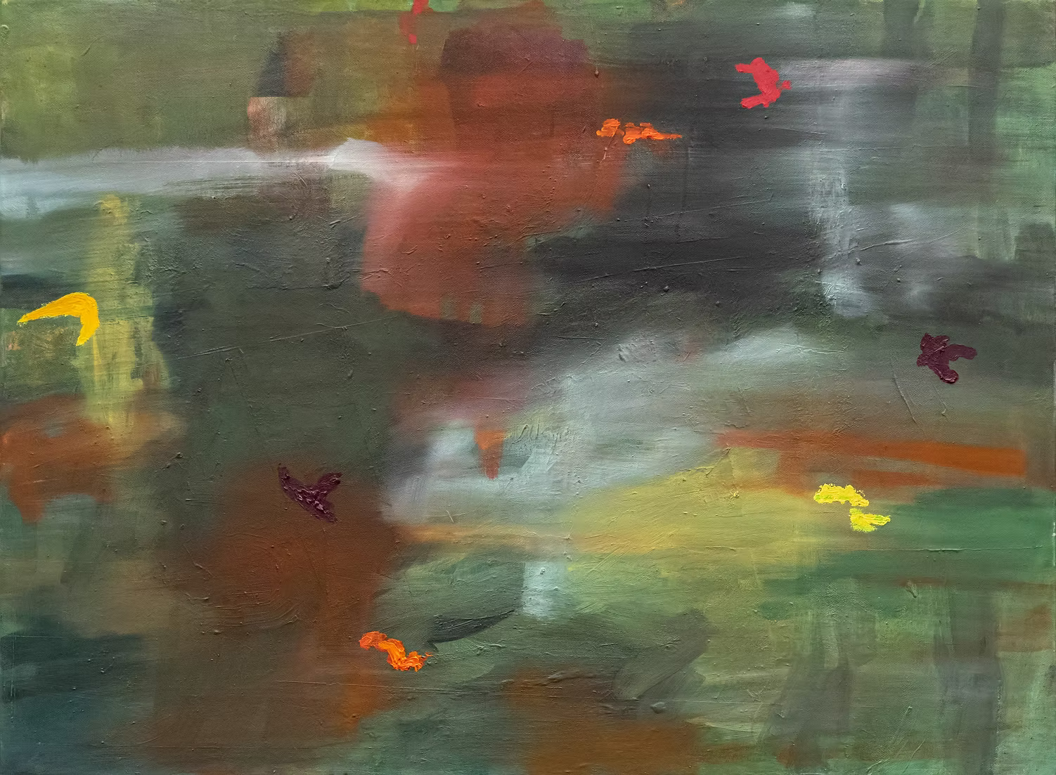 PAINTING - ENERGY FIELDS - 2