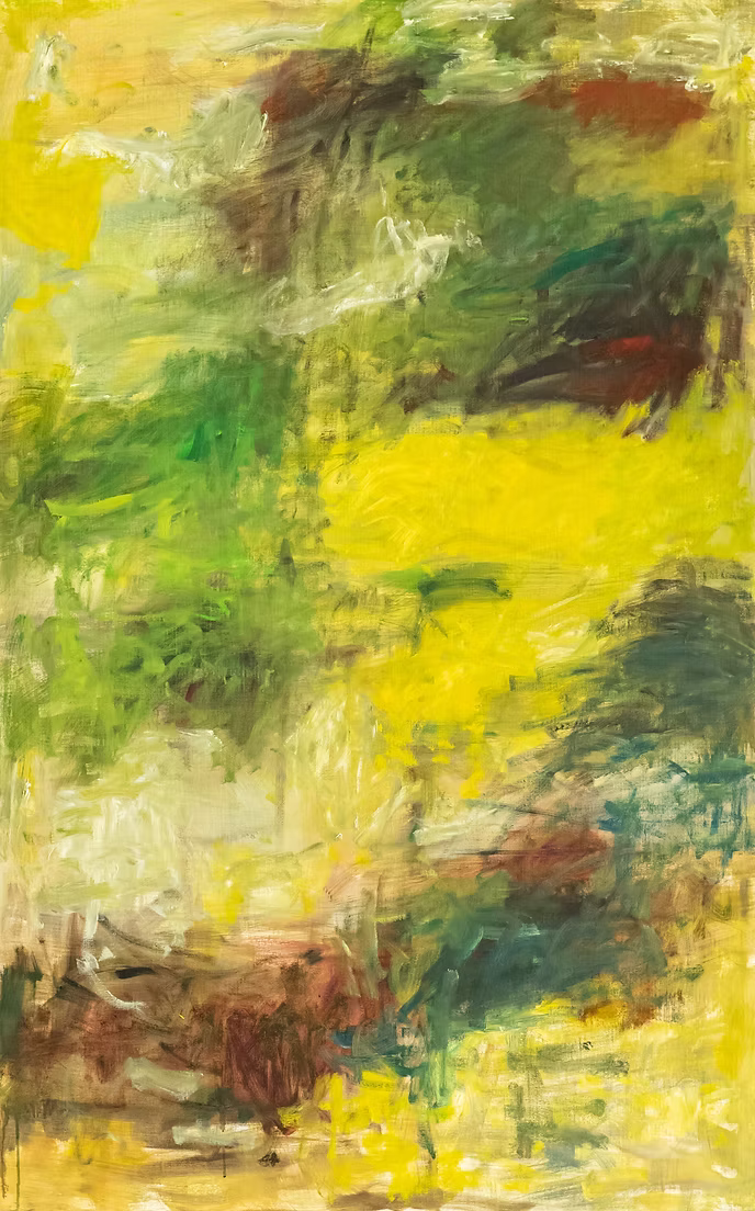 PAINTING - ENERGY FIELDS - CHAMPS JAUNE 2