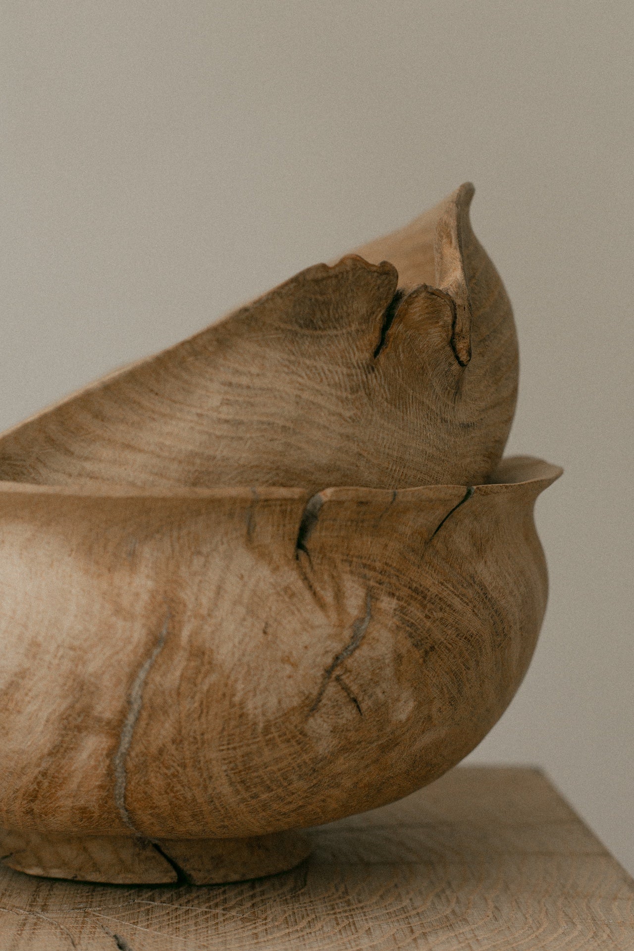 2 BOLS - STONE BOWL #1- STUDIO TORBINA