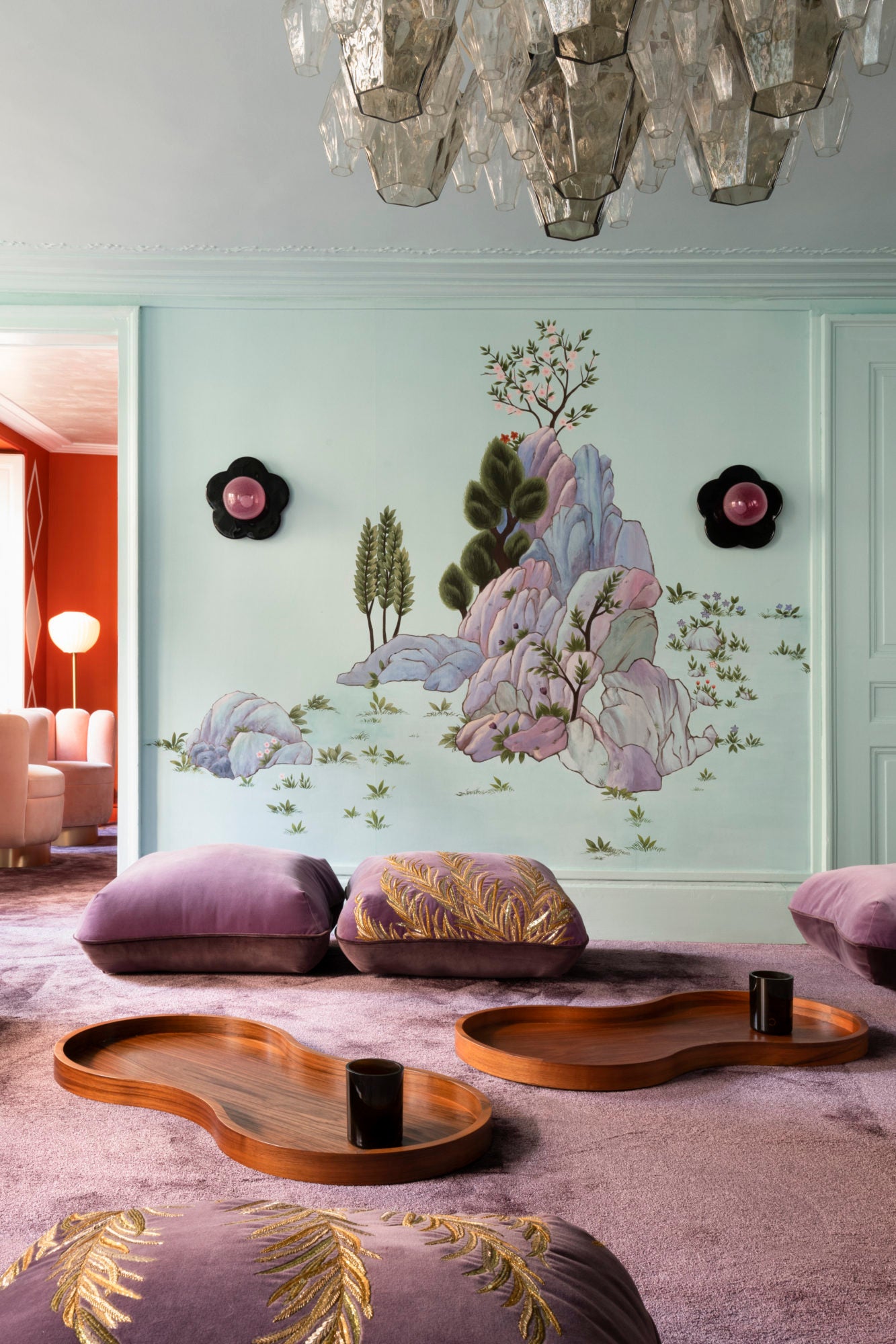 India Mahdavi Clover Chandelier Pulegoso